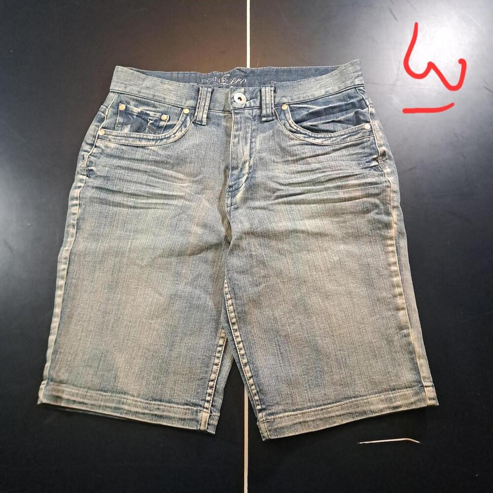 True Religion Men's Blue and Navy Shorts
